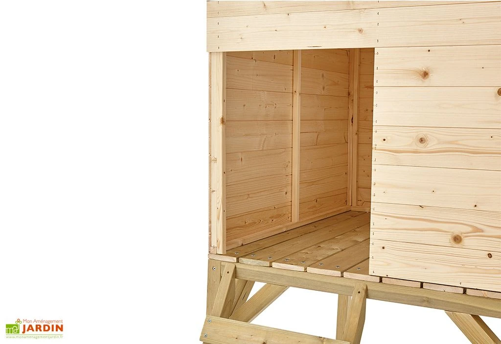 Cabane En Bois Pour Enfant Avec Toboggan – TP Sunnyside 5 Cabane En Bois Pour Enfant Avec Toboggan – TP Sunnyside – Image 5