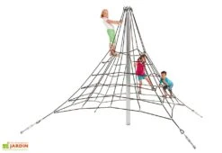 Cordes à Grimper Filet D'Escalade Pyramide Pour Collectivités 2,70 M