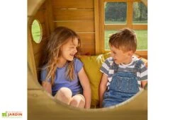 Aire De Jeux En Bois : Cabane, Toboggan Et Bac à Sable – TP Treehouse 11 Aire De Jeux En Bois : Cabane, Toboggan Et Bac à Sable – TP Treehouse -Portique Jardin Soldes Magasin jeu de plein air en bois pour enfants 1