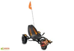 EXIT TOYS Kart à Pédales Tricker Rocker Noir Et Feu -Portique Jardin Soldes Magasin kart a pedale triker rocker 2