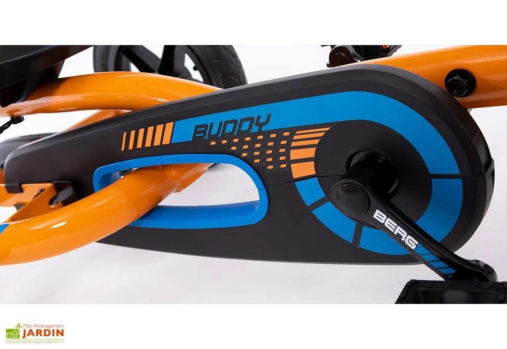 Kart à Pédales Berg Junior Buddy Orange 4 Kart à Pédales Berg Junior Buddy Orange – Image 4