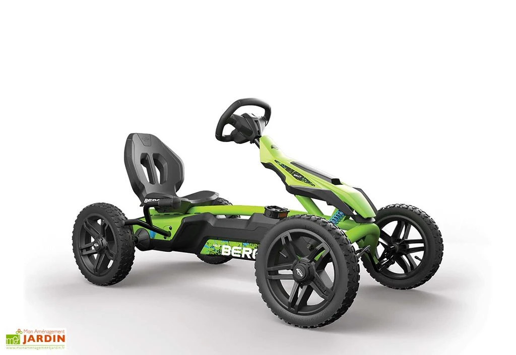 Berg Kart à Pédales Pour Enfants Rally DRT Green 1 Berg Kart à Pédales Pour Enfants Rally DRT Green