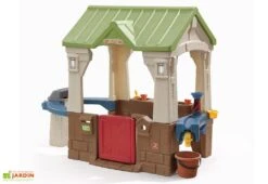 Step2 Maison De Jardin En Plastique Great Outdoors Playhouse 3 Activités