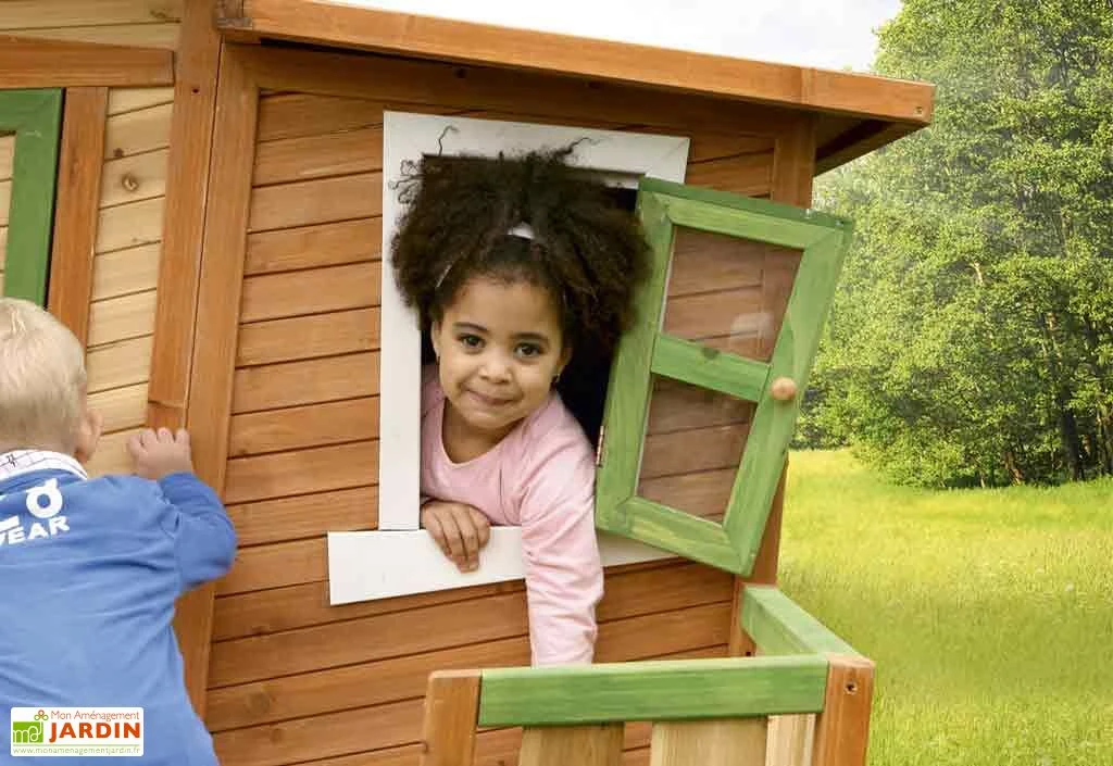 Axi Maisonnette Pour Enfant En Bois De Hemlock Lisa 2 Axi Maisonnette Pour Enfant En Bois De Hemlock Lisa – Image 2