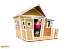 Axi Maisonnette Pour Enfant En Bois De Hemlock Lisa 8 Axi Maisonnette Pour Enfant En Bois De Hemlock Lisa -Portique Jardin Soldes Magasin maison enfant bois lisa 3
