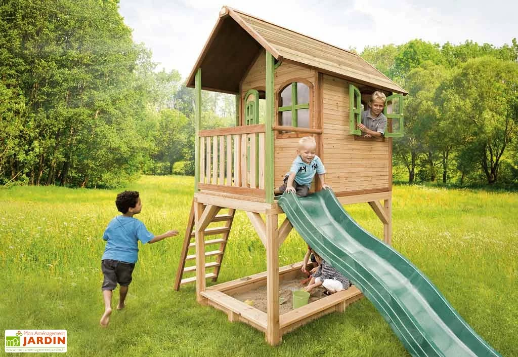 Axi Maisonnette Pour Enfant En Bois De Hemlock Sarah 2 Axi Maisonnette Pour Enfant En Bois De Hemlock Sarah – Image 2