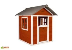 Axi Maisonnette Pour Enfant En Bois De Hemlock Lodge Rouge