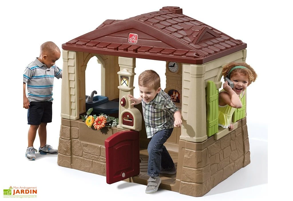 Step2 Cabane Pour Enfants En Plastique Maison De Jardin Neat Cottage 3 Step2 Cabane Pour Enfants En Plastique Maison De Jardin Neat Cottage – Image 3