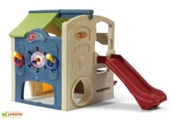 Step2 Cabane De Jardin Enfant - Maison De Jeux Tout-en-Un Fun Center