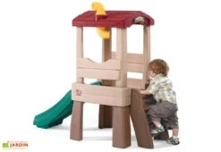 Step2 Maisonnette En Plastique Avec Toboggan Treehouse