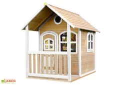 Axi Maisonnette Pour Enfant En Bois De Hemlock Alex -Portique Jardin Soldes Magasin maisonnette enfant bois hemlock alex