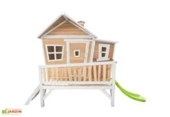 Axi Maisonnette Pour Enfant En Bois De Hemlock Emma -Portique Jardin Soldes Magasin maisonnette enfant bois hemlock emma 1