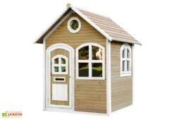Axi Maisonnette Pour Enfant En Bois De Hemlock Julia -Portique Jardin Soldes Magasin maisonnette enfant bois hemlock julia