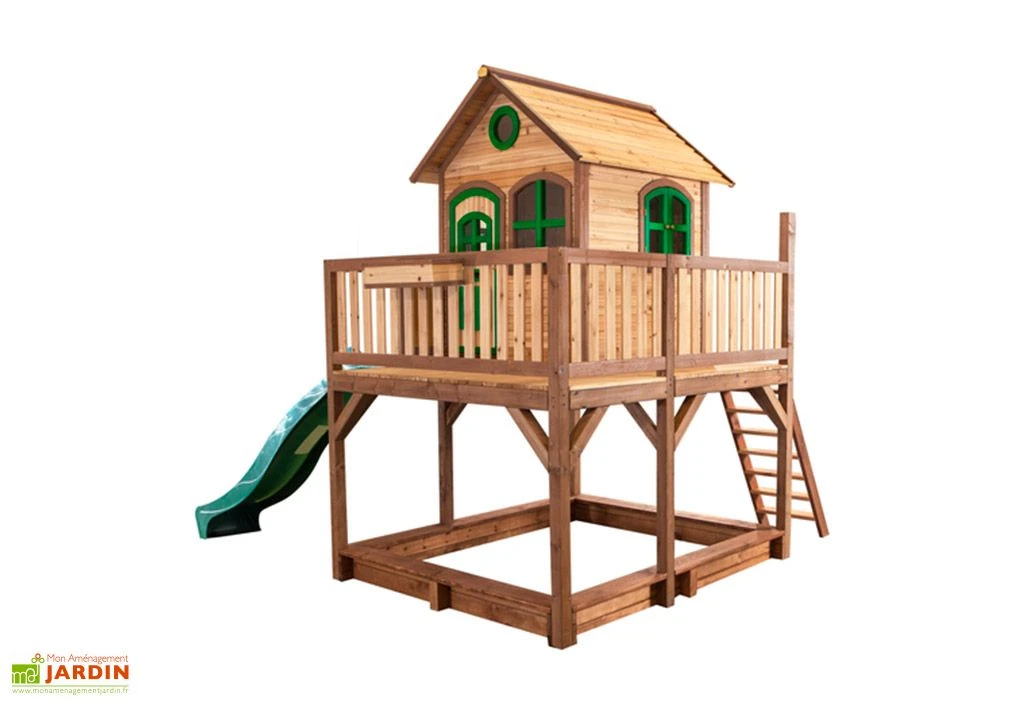 Axi Maisonnette Pour Enfant En Bois De Hemlock Liam 1 2 Axi Maisonnette Pour Enfant En Bois De Hemlock Liam 1 â Image 2