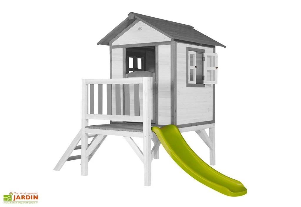 Axi Maisonnette Pour Enfant En Bois De Hemlock Lodge XL 1 Axi Maisonnette Pour Enfant En Bois De Hemlock Lodge XL