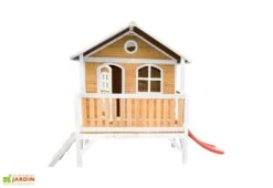 Axi Maisonnette Pour Enfant En Bois De Hemlock Stef -Portique Jardin Soldes Magasin maisonnette enfant bois hemlock stef 1