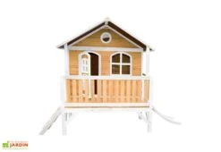 Axi Maisonnette Pour Enfant En Bois De Hemlock Stef -Portique Jardin Soldes Magasin maisonnette enfant bois hemlock stef 4