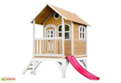 Axi Maisonnette Pour Enfant En Bois De Hemlock Tom -Portique Jardin Soldes Magasin maisonnette enfant bois hemlock tom 1