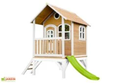 Axi Maisonnette Pour Enfant En Bois De Hemlock Tom -Portique Jardin Soldes Magasin maisonnette enfant bois hemlock tom
