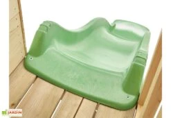 Cabane Pour Enfant En Bois Avec Toboggan – TP Hill Top Tower -Portique Jardin Soldes Magasin maisonnette enfants jeu exte rieur