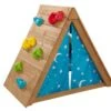 Cabane Pour Enfant Tipi En Bois Et Muret D’escalade Kidkraft