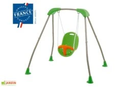 Portique Balançoire Acier Baby'K Pliable 1,24m 7 Portique Balançoire Acier Baby'K Pliable 1,24m -Portique Jardin Soldes Magasin portique acier bebe fu180 2