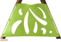 Portique Balançoires + Toboggan Bois Et Métal Zambo 9 Portique Balançoires + Toboggan Bois Et Métal Zambo -Portique Jardin Soldes Magasin portique aire de jeux bois acier zambo 2