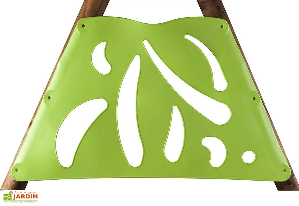 Portique Balançoires + Toboggan Bois Et Métal Zambo 4 Portique Balançoires + Toboggan Bois Et Métal Zambo – Image 4