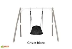 Axi Portique En Bois De Hemlock Balançoire Nid D’Oiseau Ovale -Portique Jardin Soldes Magasin portique bois hemlock balancoire nid oiseau ovale 10