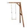 Axi Portique En Bois Mural Balançoire Simple Marron