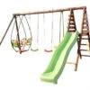 Portique Pour 7 Enfants De 3 à 12 Ans Toboggan + 4 Agrès – Jacinthe