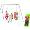 Portique Balançoire Toboggan Métal Axion 2,20m Raphaël