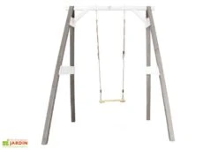 Axi Portique Simple Balançoire En Bois De Hemlock -Portique Jardin Soldes Magasin portique simple balanc oire bois hemlock