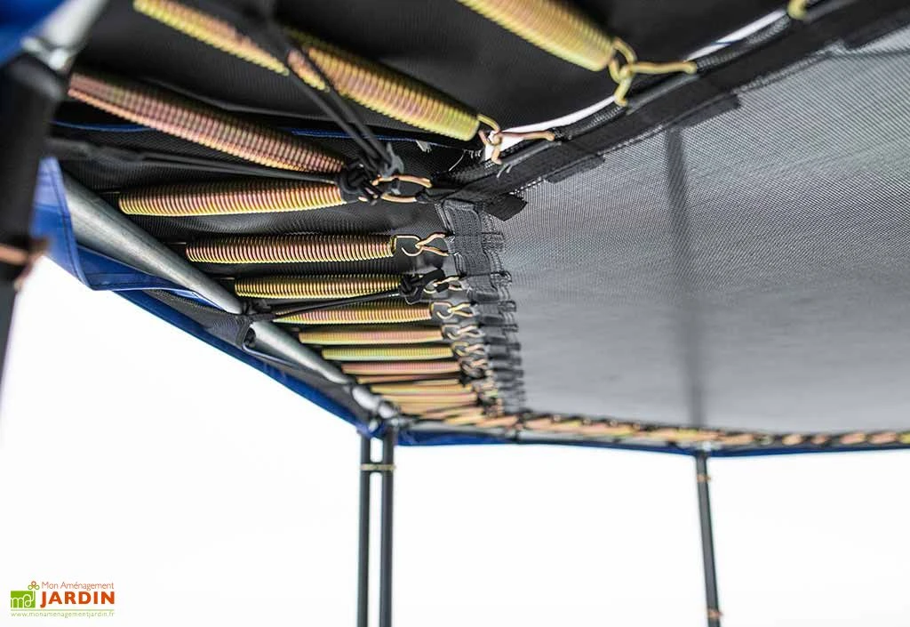 Trampoline Extérieur Avec Filet De Sécurité Octopulse 430 – 3,96 X 4,23 M 3 Trampoline Extérieur Avec Filet De Sécurité Octopulse 430 – 3,96 X 4,23 M – Image 3