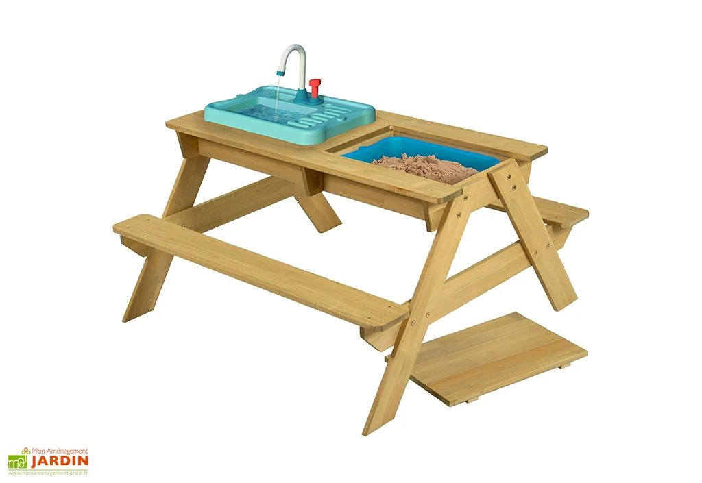Table De Pique-nique En Bois Pour Enfants – TP Splash And Play 2 Table De Pique-nique En Bois Pour Enfants – TP Splash And Play – Image 2