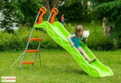Toboggan Pour Enfant En Métal Et Plastique Danou 2,15 M