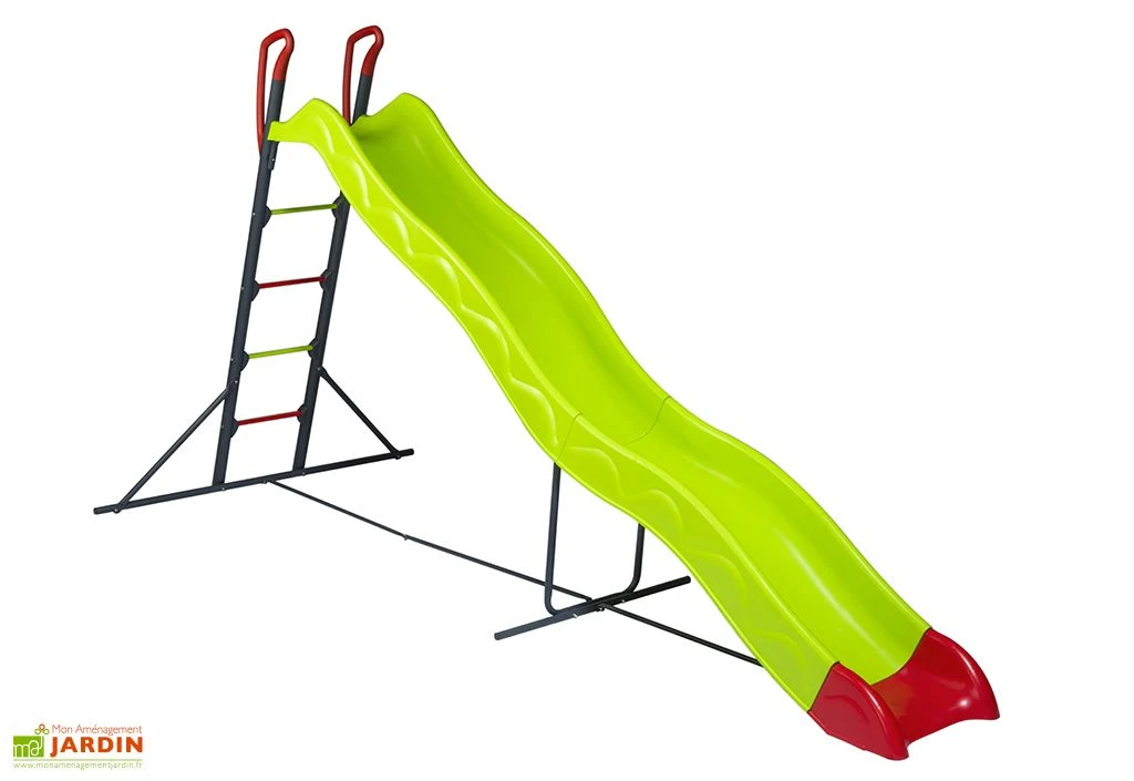 Toboggan Enfant En Métal Et Plastique Ezar 3,3 M 1 Toboggan Enfant En Métal Et Plastique Ezar 3,3 M