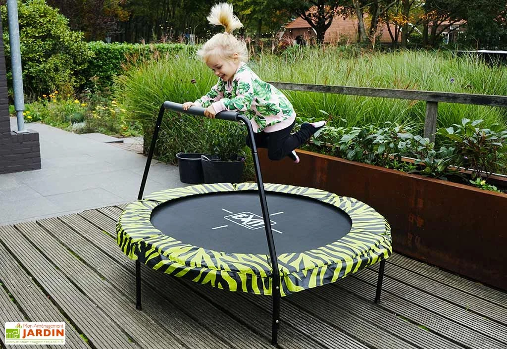 EXIT TOYS Trampoline Enfant Avec Barre De Maintien Tiggy Junior (Pls Coloris) 1 EXIT TOYS Trampoline Enfant Avec Barre De Maintien Tiggy Junior (Pls Coloris)
