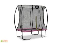 EXIT TOYS Trampoline Rectangulaire Sur Pieds Avec Filet De Protection - Exit Silhouette 8 EXIT TOYS Trampoline Rectangulaire Sur Pieds Avec Filet De Protection - Exit Silhouette -Portique Jardin Soldes Magasin trampoline enfant filet silhouette 153 214 cm pls coloris 7