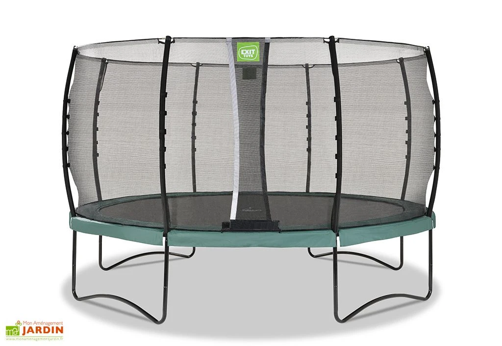 EXIT TOYS Trampoline Rond Sur Pieds Avec Filet De Protection Allure Classic – ø 427 Cm 2 EXIT TOYS Trampoline Rond Sur Pieds Avec Filet De Protection Allure Classic – ø 427 Cm – Image 2