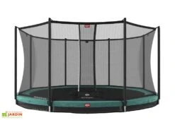 Berg Trampoline Enterré Avec Filet De Sécurité Favorit - Ø 380 Cm