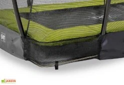 EXIT TOYS Trampoline Enterré Avec Filet Silhouette Inground 153 X 214 Cm -Portique Jardin Soldes Magasin trampoline enterre filet silhouette inground 153 214 cm 1