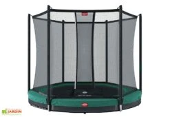 Berg Trampoline Enterré Rond Avec Filet De Protection Favorit – Ø 330 Cm