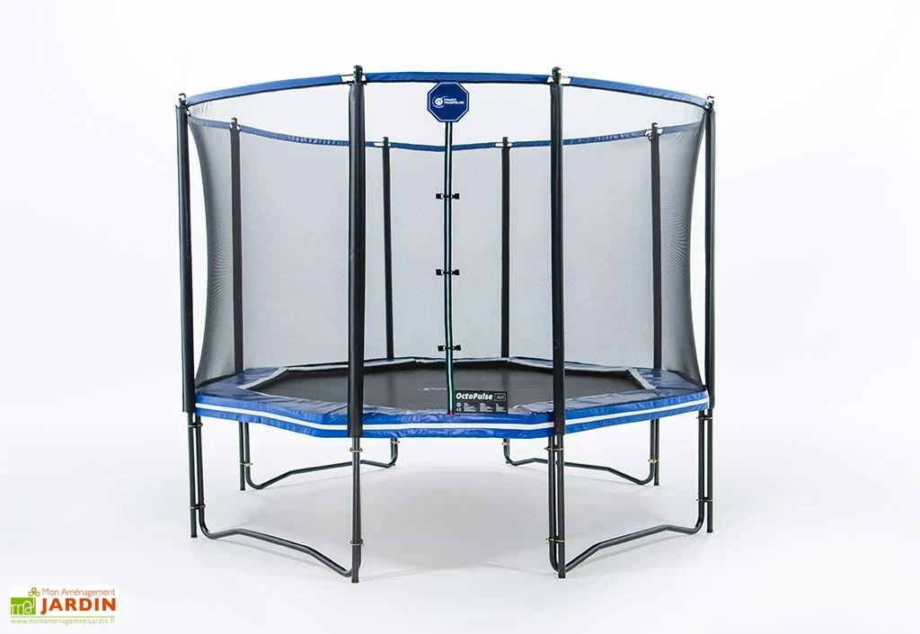 Trampoline Extérieur Avec Filet De Sécurité Octopulse 360 – 3,35 X 3,66 M 1 Trampoline Extérieur Avec Filet De Sécurité Octopulse 360 – 3,35 X 3,66 M