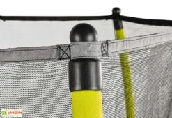 EXIT TOYS Trampoline Avec Filet De Sécurité Tiggy Junior ø140 Cm (Pls Coloris) -Portique Jardin Soldes Magasin trampoline filet securite tiggy junior 140 cm 5
