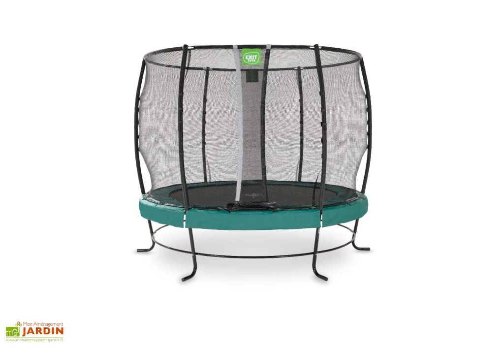 EXIT TOYS Trampoline Sur Pieds Avec Filet De Protection Lotus Premium – ø 305 Cm 2 EXIT TOYS Trampoline Sur Pieds Avec Filet De Protection Lotus Premium – ø 305 Cm – Image 2