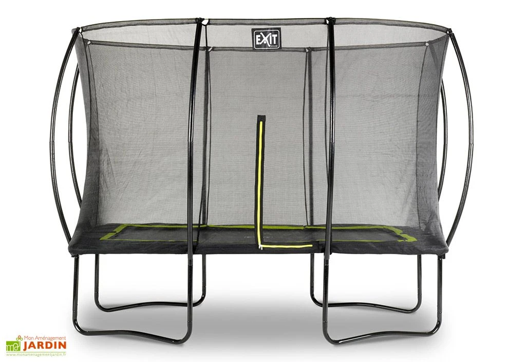 EXIT TOYS Trampoline Rectangulaire Sur Pieds Avec Filet De Protection - Exit Silhouette 4 EXIT TOYS Trampoline Rectangulaire Sur Pieds Avec Filet De Protection - Exit Silhouette – Image 4