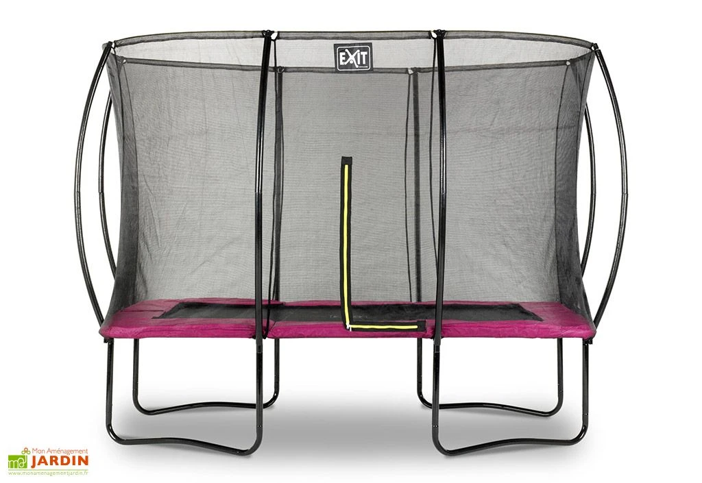 EXIT TOYS Trampoline Rectangulaire Sur Pieds Avec Filet De Protection - Exit Silhouette 6 EXIT TOYS Trampoline Rectangulaire Sur Pieds Avec Filet De Protection - Exit Silhouette – Image 6