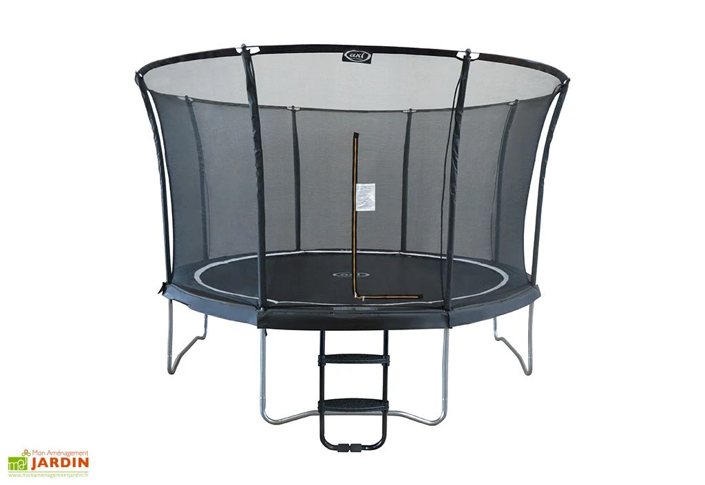 Axi Trampoline Sur Pieds Avec Filet De Protection Et échelle – Ø 366 Cm 2 Axi Trampoline Sur Pieds Avec Filet De Protection Et échelle – Ø 366 Cm – Image 2