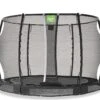 EXIT TOYS Trampoline Rond Enterré Avec Filet De Protection Allure Premium – ø 305 Cm